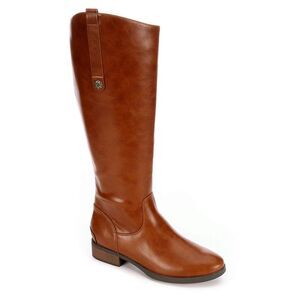 Xappeal Womens 'Emery' Knee High Leather Riding Boots